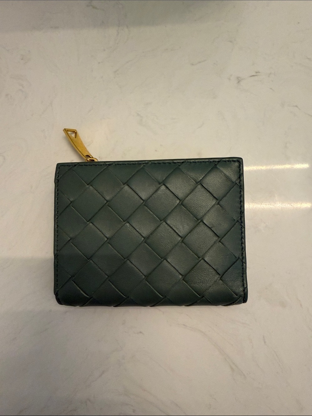Bottega Veneta Intrecciato Small Bi-fold Wallet